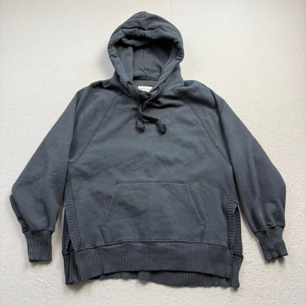 American Eagle Black Oversized Hoodie Men's Medium